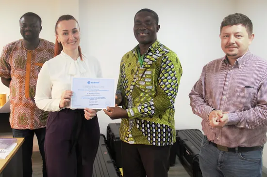 Polimaster training for Nuclear Regulatory Authority in Ghana 1