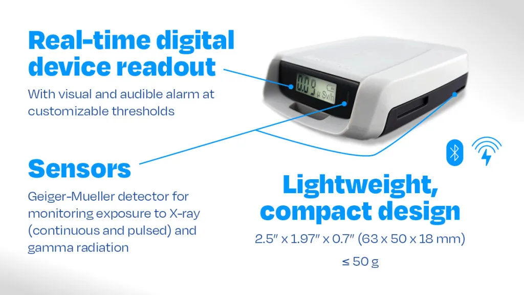 RadFlash Electronic Personal Dosimeter - 1